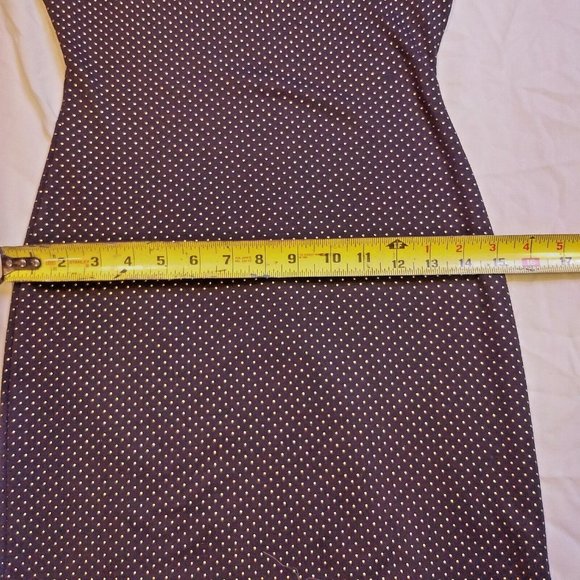 Wet Seal Black Studded Bodycon Dress Sz M - Picture 5 of 7